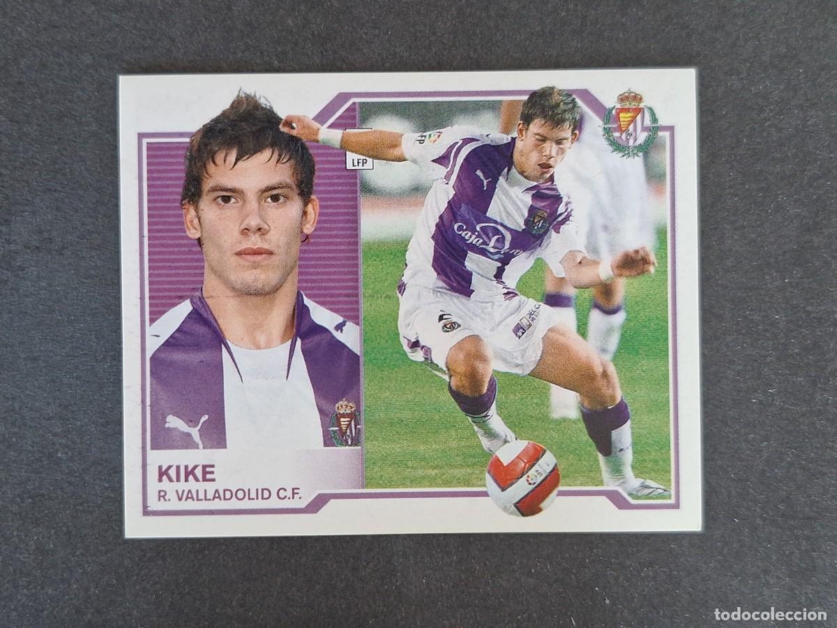 Cromos de f&uacute;tbol: L6 KIKE REAL VALLADOLID COLOCA LIGA ESTE 2007 2008 07 08 NUNCA PEGADO SIN PEGAR