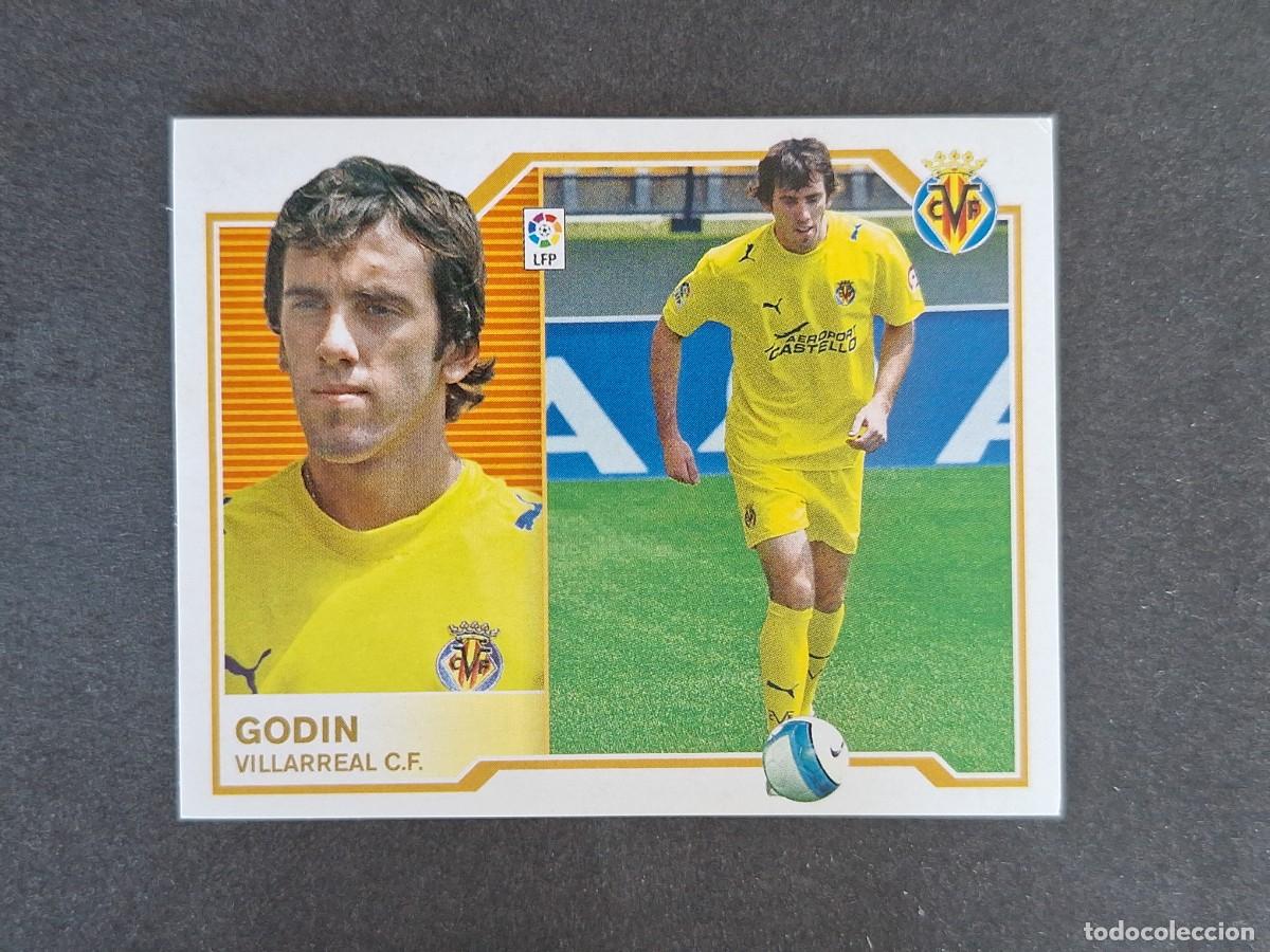 Cartes &agrave; collectionner de Football: L6 GODIN VILLARREAL C. F. COLOCA LIGA ESTE 2007 2008 07 08 NUNCA PEGADO SIN PEGAR