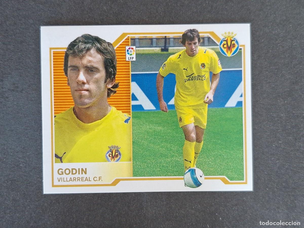 Cartes &agrave; collectionner de Football: L6 GODIN VILLARREAL C. F. COLOCA LIGA ESTE 2007 2008 07 08 NUNCA PEGADO SIN PEGAR