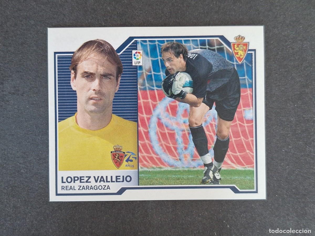Cartes &agrave; collectionner de Football: L6 LOPEZ VALLEJO REAL ZARAGOZA COLOCA LIGA ESTE 2007 2008 07 08 NUNCA PEGADO SIN PEGAR
