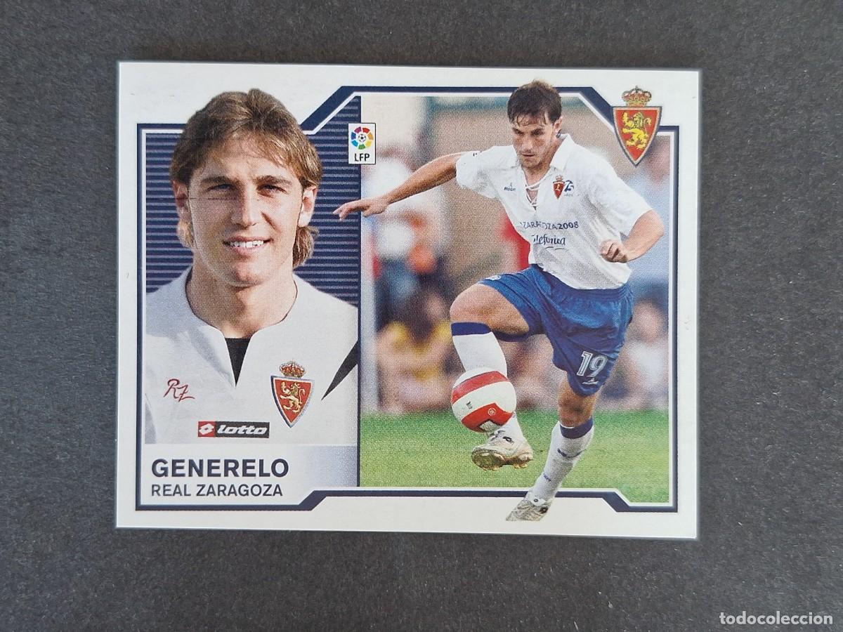 Cartes &agrave; collectionner de Football: L6 GENERELO REAL ZARAGOZA COLOCA LIGA ESTE 2007 2008 07 08 NUNCA PEGADO SIN PEGAR