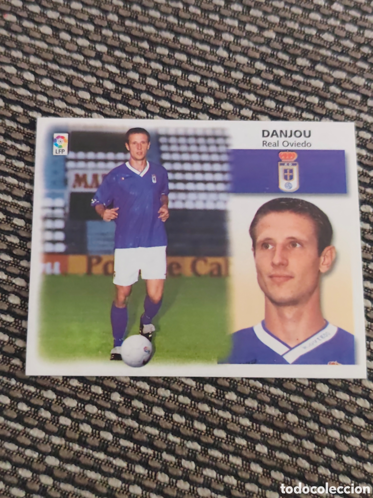 Cartes &agrave; collectionner de Football: COLOCA DANJOU REAL OVIEDO EDICIONES ESTE 1999 2000