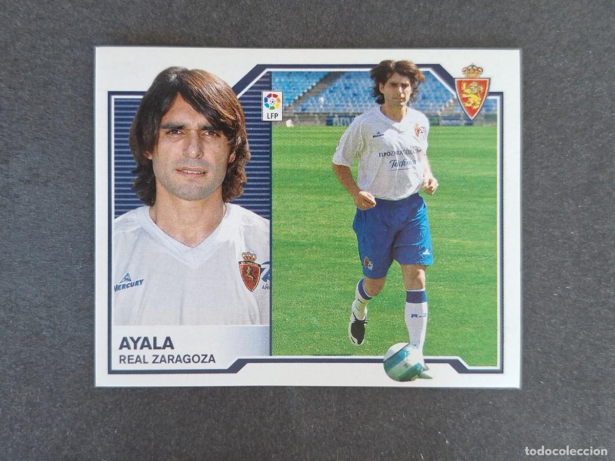 Cromos de f&uacute;tbol: L6 AYALA REAL ZARAGOZA FICHAJE 10 LIGA ESTE 2007 2008 07 08 NUNCA PEGADO SIN PEGAR