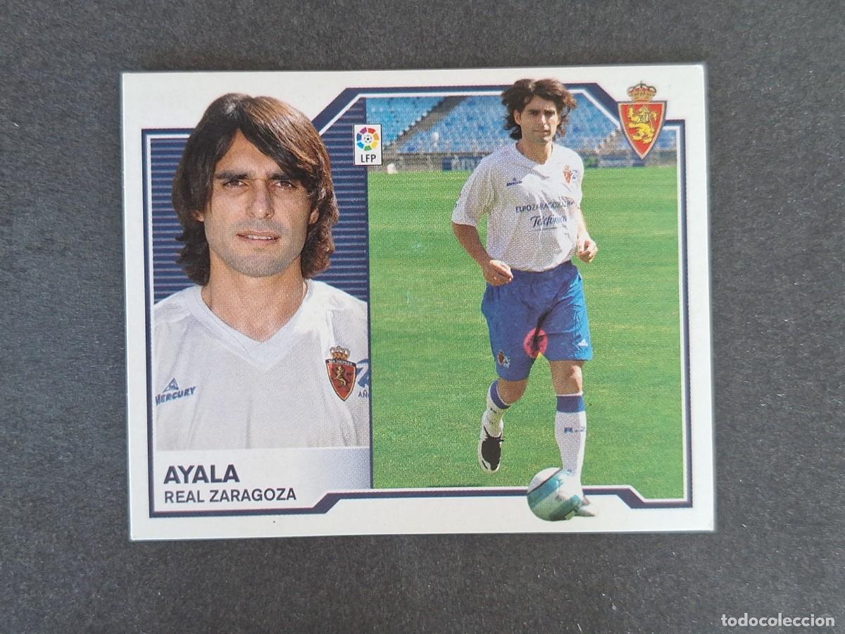 Cromos de f&uacute;tbol: L6 AYALA REAL ZARAGOZA FICHAJE 10 LIGA ESTE 2007 2008 07 08 NUNCA PEGADO SIN PEGAR