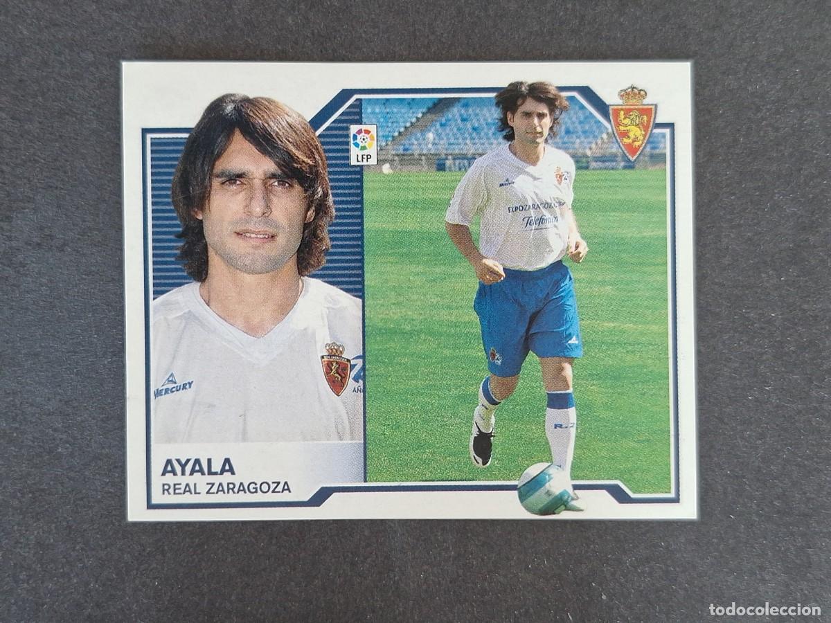 Cromos de f&uacute;tbol: L6 AYALA REAL ZARAGOZA FICHAJE 10 LIGA ESTE 2007 2008 07 08 NUNCA PEGADO SIN PEGAR