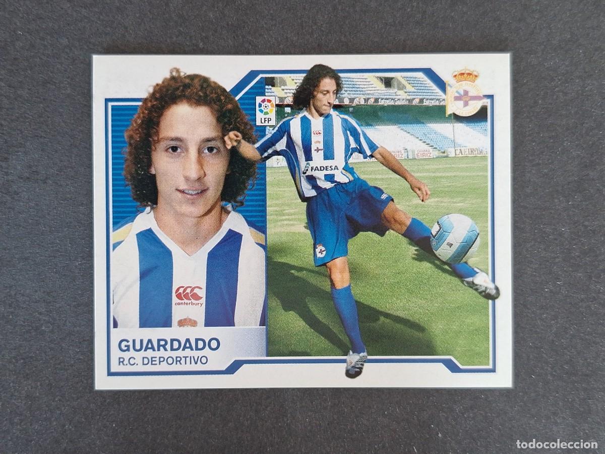 Cromos de f&uacute;tbol: L6 GUARDADO DEPORTIVO DE LA CORU&Ntilde;A FICHAJE 13 LIGA ESTE 2007 2008 07 08 NUNCA PEGADO SIN PEGAR