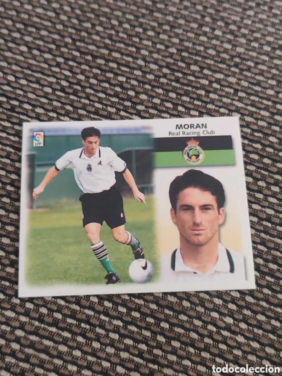 Cromos de f&uacute;tbol: COLOCA MOR&Aacute;N RACING SANTANDER EDICIONES ESTE 1999 2000
