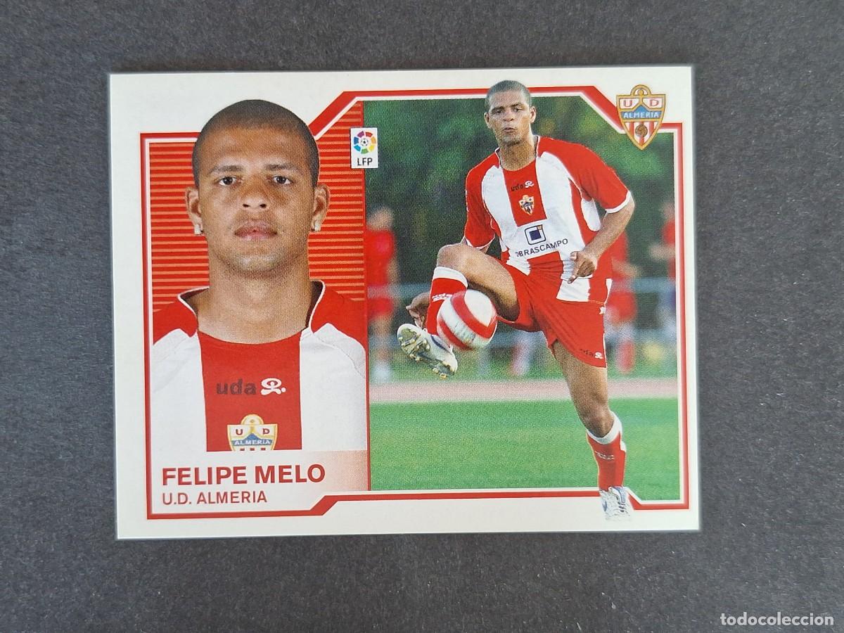 Cromos de f&uacute;tbol: L6 FELIPE MELO U. D. ALMERIA FICHAJE 15 LIGA ESTE 2007 2008 07 08 NUNCA PEGADO SIN PEGAR