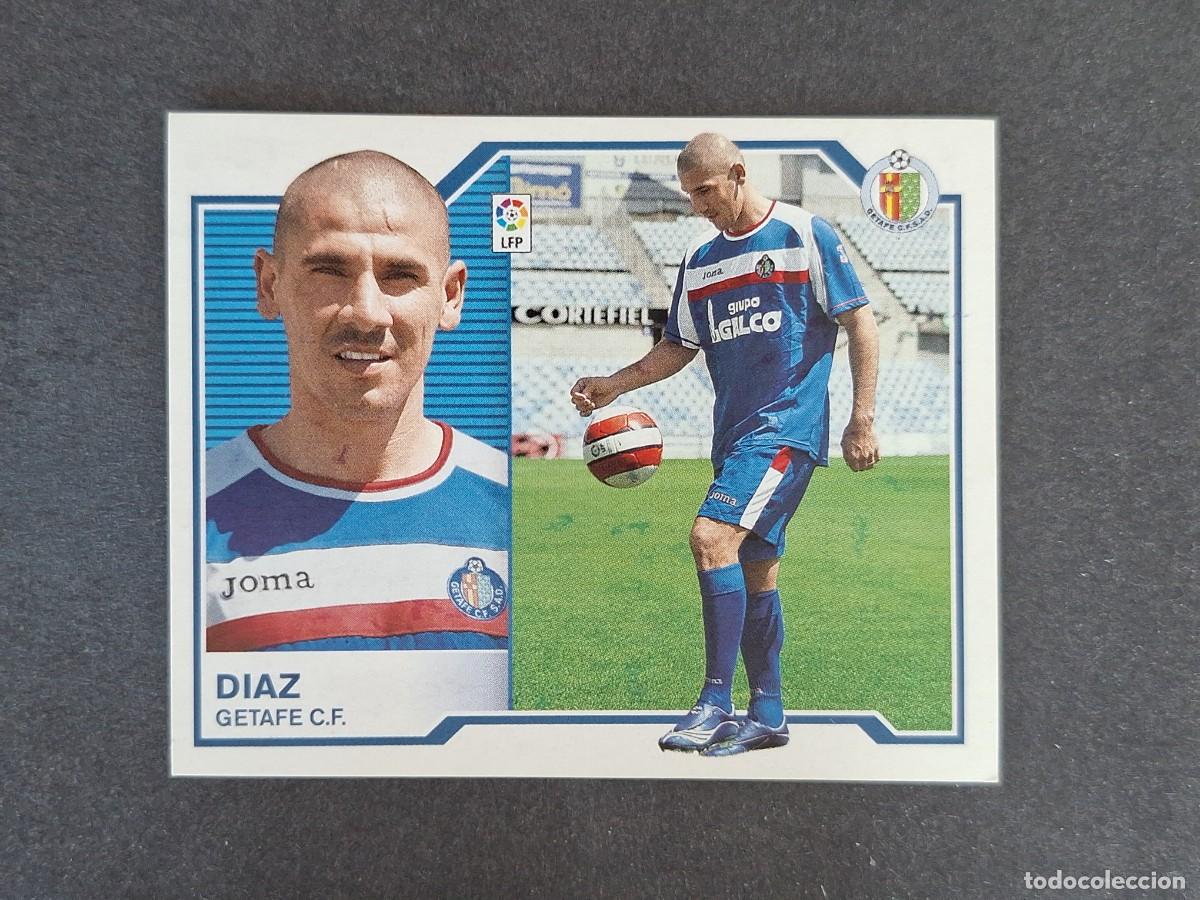 Cromos de f&uacute;tbol: L6 DIAZ GETAFE C. F. FICHAJE 19 LIGA ESTE 2007 2008 07 08 NUNCA PEGADO SIN PEGAR