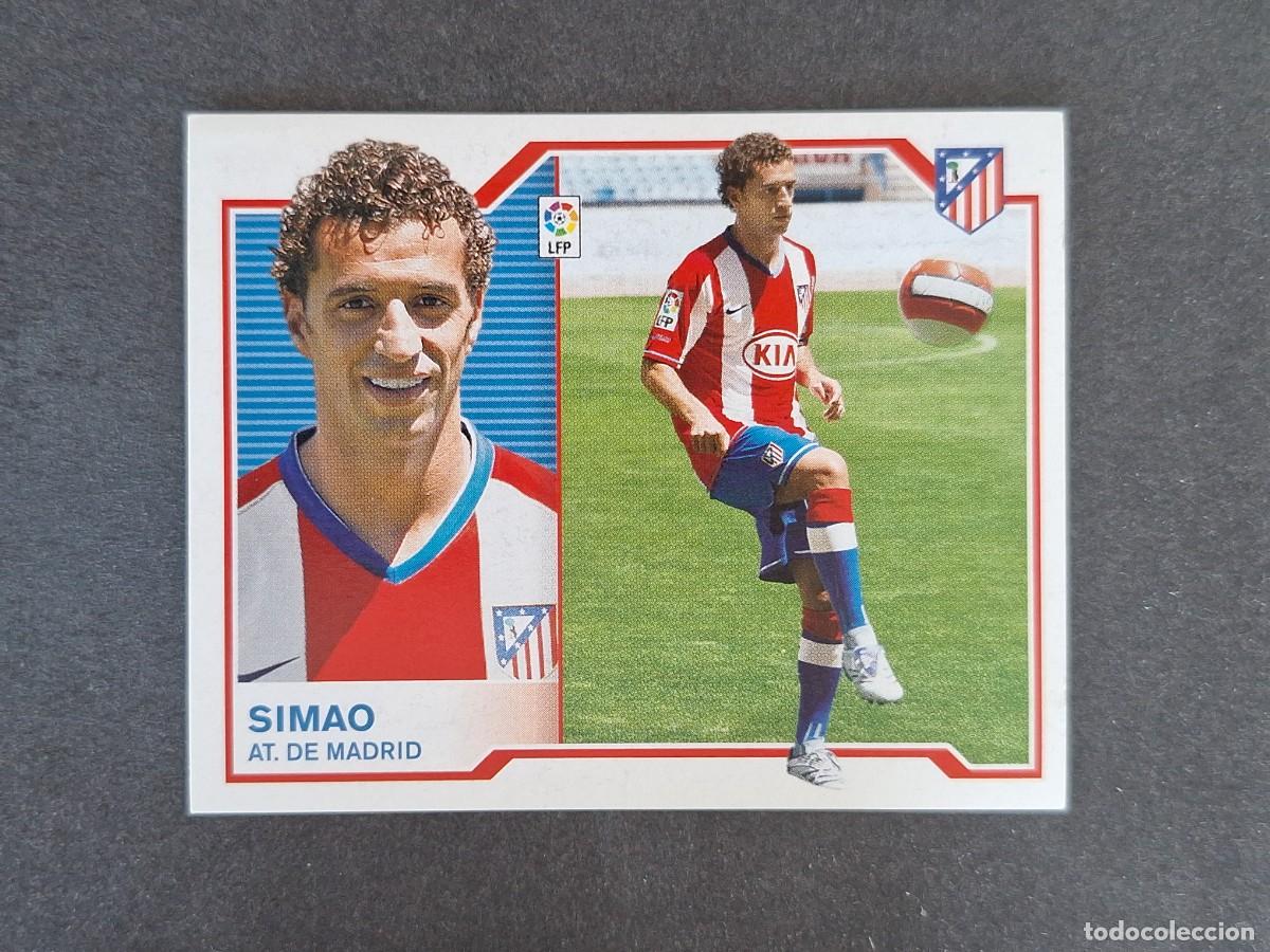 Cromos de f&uacute;tbol: L6 SIMAO ATLETICO DE MADRID FICHAJE 24 LIGA ESTE 2007 2008 07 08 NUNCA PEGADO SIN PEGAR