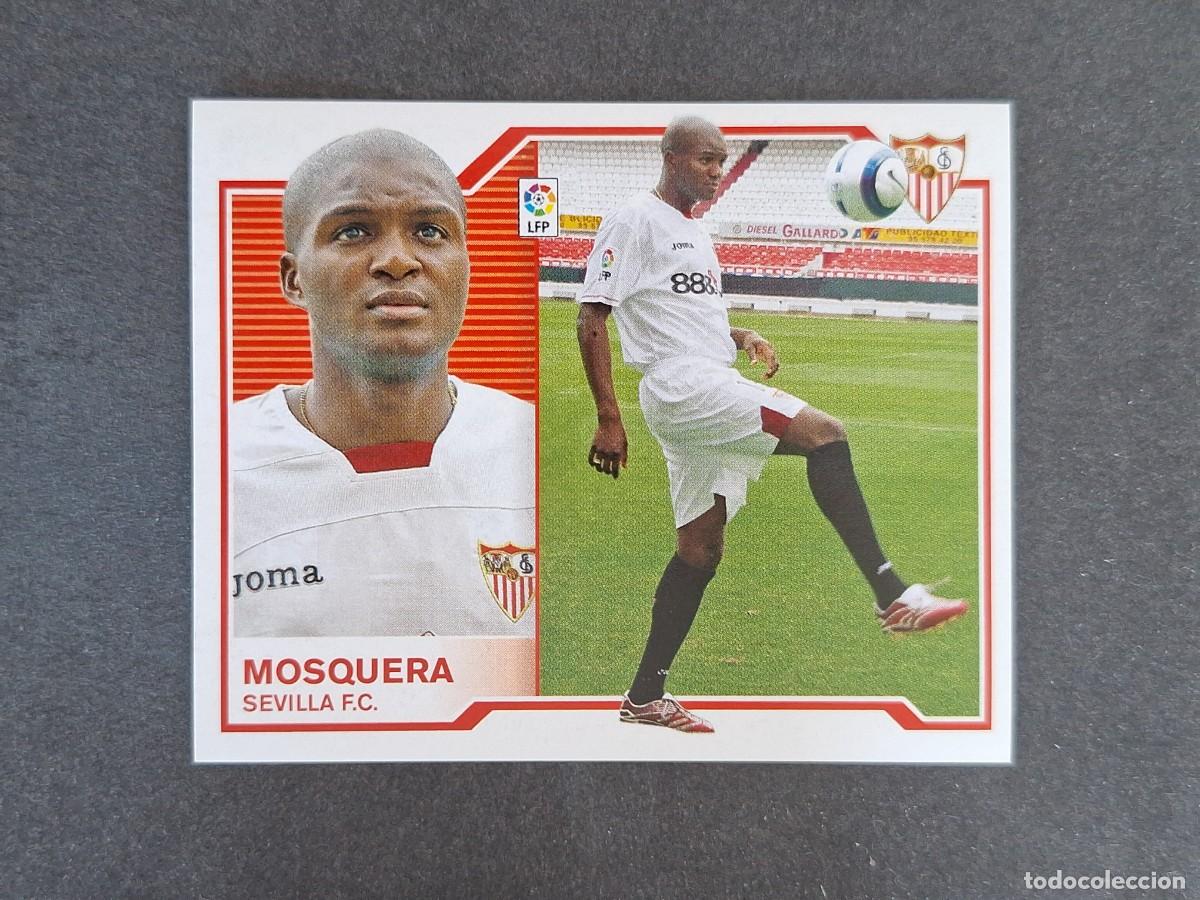 Football Stickers: L6 MOSQUERA SEVILLA F. C. FICHAJE 29 LIGA ESTE 2007 2008 07 08 NUNCA PEGADO SIN PEGAR