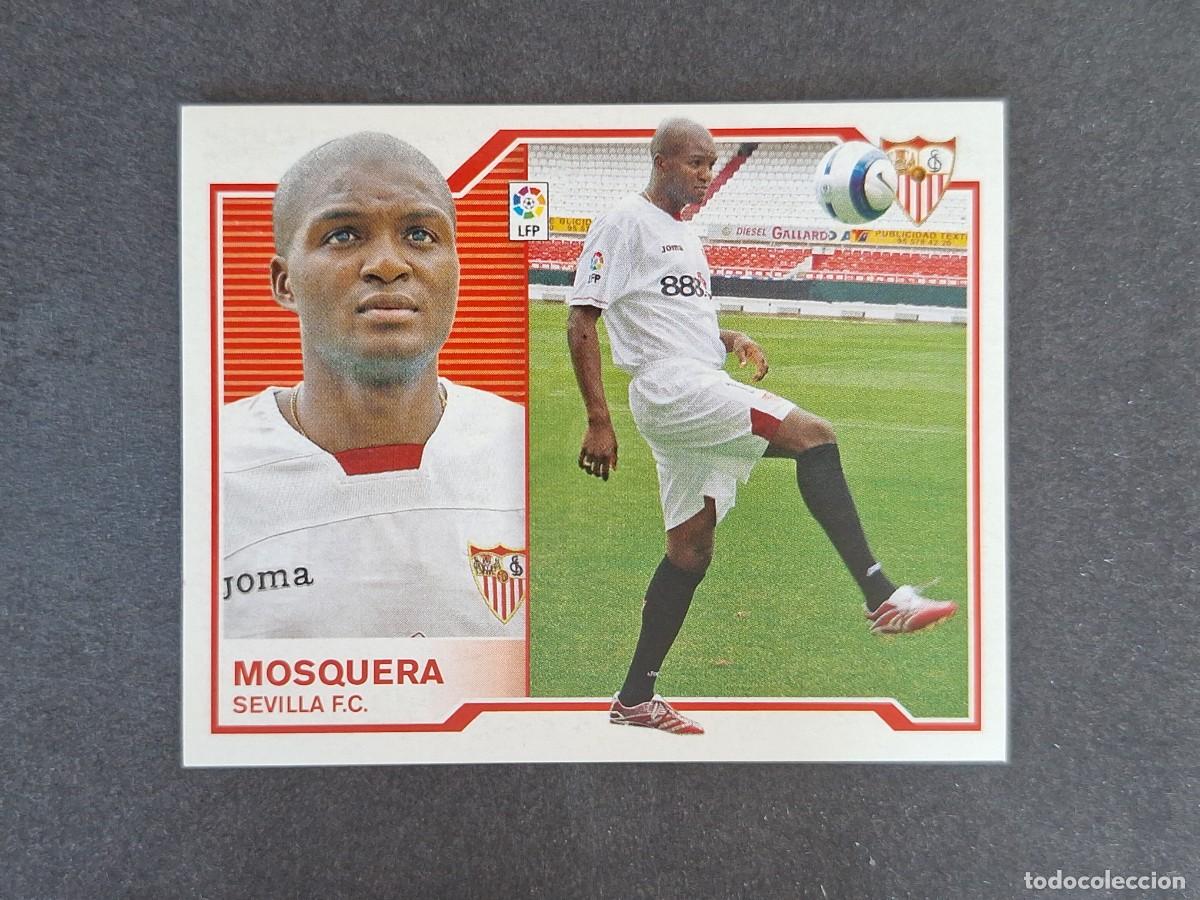 Football Stickers: L6 MOSQUERA SEVILLA F. C. FICHAJE 29 LIGA ESTE 2007 2008 07 08 NUNCA PEGADO SIN PEGAR