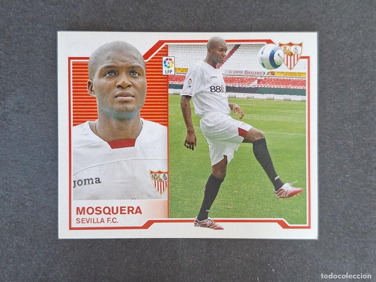 Football Stickers: L6 MOSQUERA SEVILLA F. C. FICHAJE 29 LIGA ESTE 2007 2008 07 08 NUNCA PEGADO SIN PEGAR