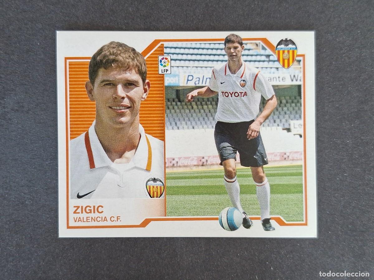 Cromos de f&uacute;tbol: L6 ZIGIC VALENCIA C. F. FICHAJE 35 LIGA ESTE 2007 2008 07 08 NUNCA PEGADO SIN PEGAR