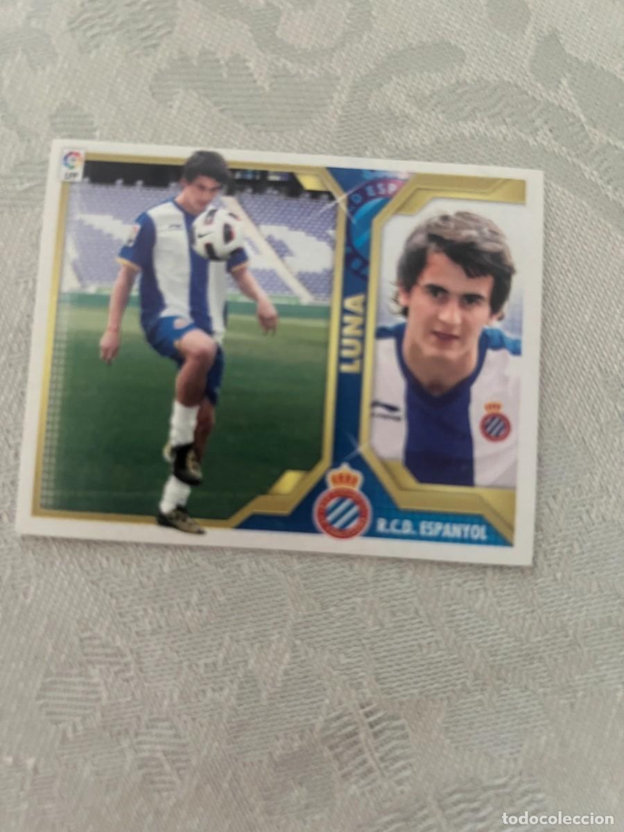 Cromos de f&uacute;tbol: LUNA ESPA&Ntilde;OL FICHAJE 5 SIN PEGAR ALBUM ESTE LIGA 2011 - 2012