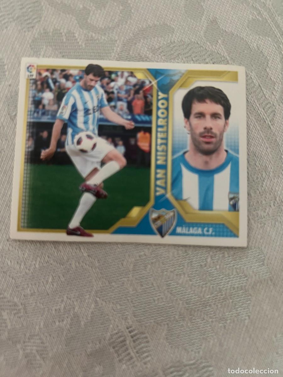 Cromos de f&uacute;tbol: VAN NISTELROOY MALAGA FICHAJE 1 SIN PEGAR ALBUM ESTE LIGA 2011 - 2012