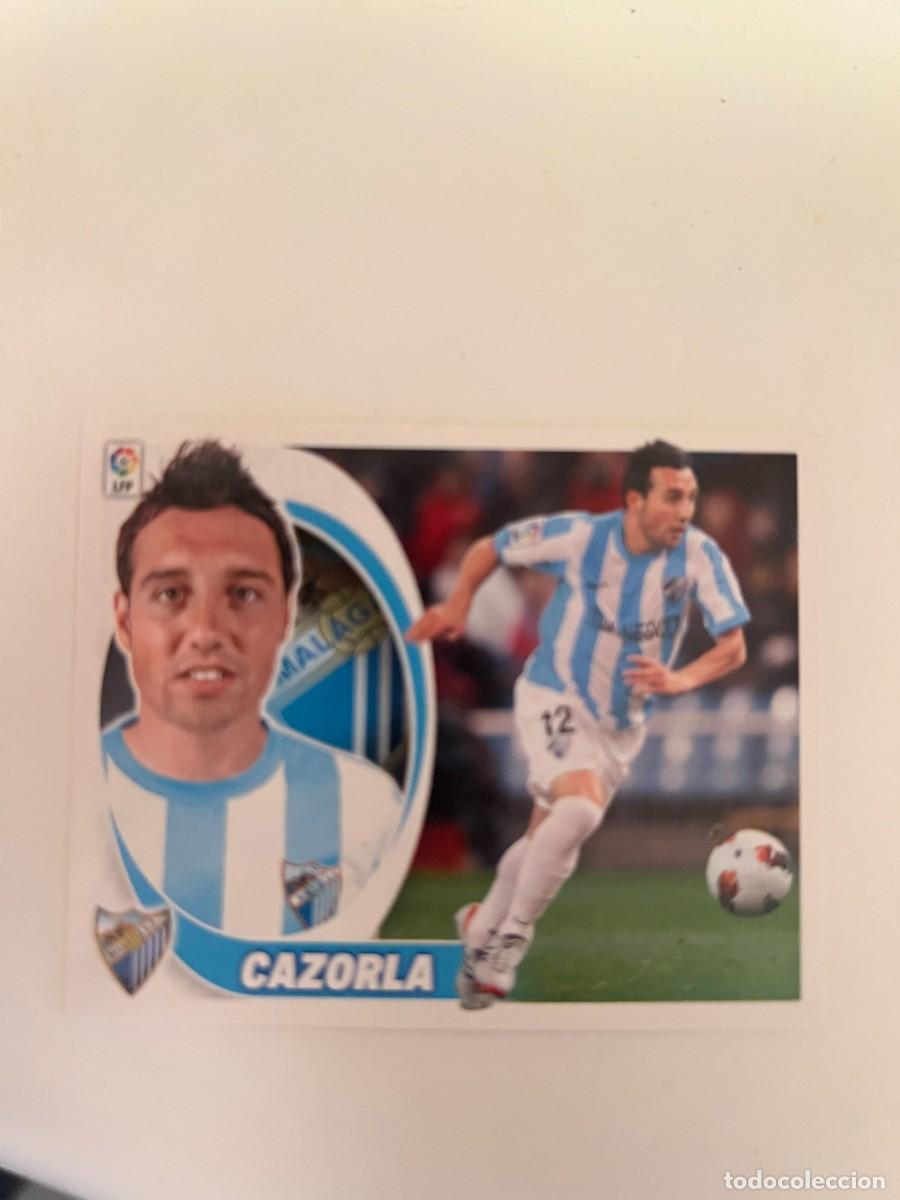 Cartes &agrave; collectionner de Football: 12 CAZORLA MALAGA BAJA LIGA 12 13 2012 2013