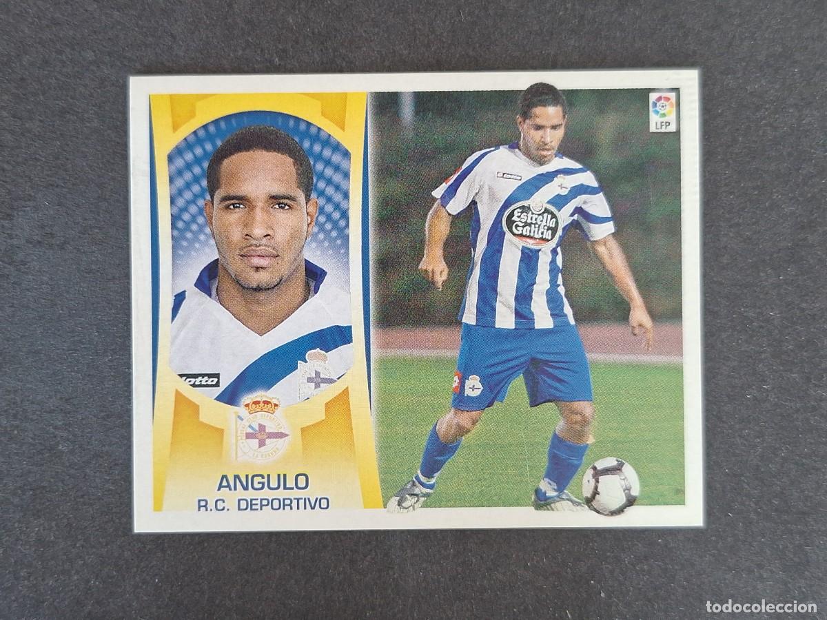 Fu&szlig;ball-Sticker: L4 ANGULO DEPORTIVO DE LA CORU&Ntilde;A LIGA ESTE 2009 2010 09 10 NUNCA PEGADO SIN PEGAR