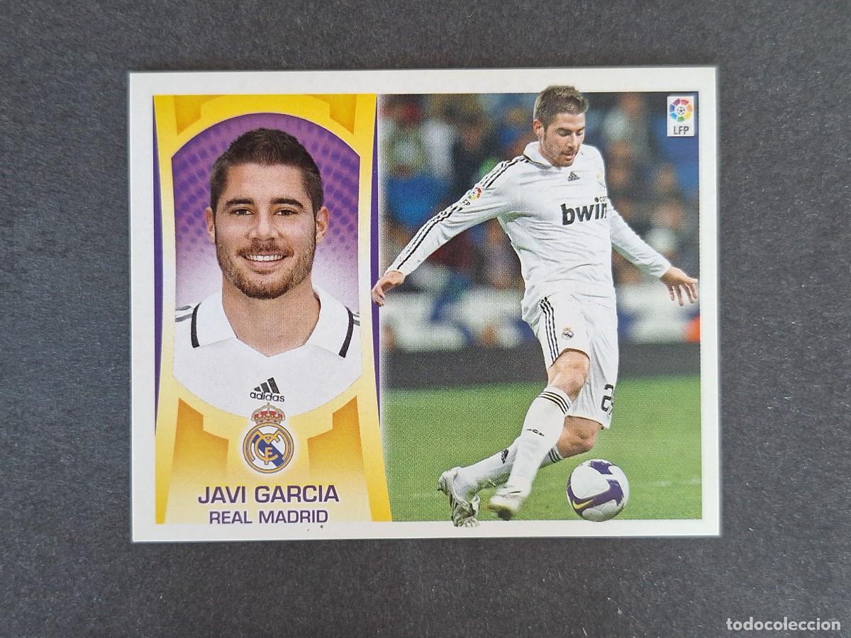 Cromos de f&uacute;tbol: L4 JAVI GARCIA REAL MADRID LIGA ESTE 2009 2010 09 10 NUNCA PEGADO SIN PEGAR
