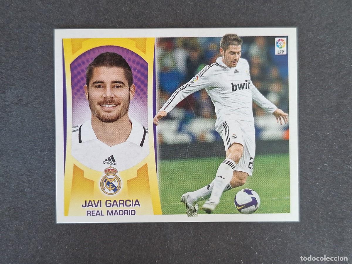 Cromos de f&uacute;tbol: L4 JAVI GARCIA REAL MADRID LIGA ESTE 2009 2010 09 10 NUNCA PEGADO SIN PEGAR