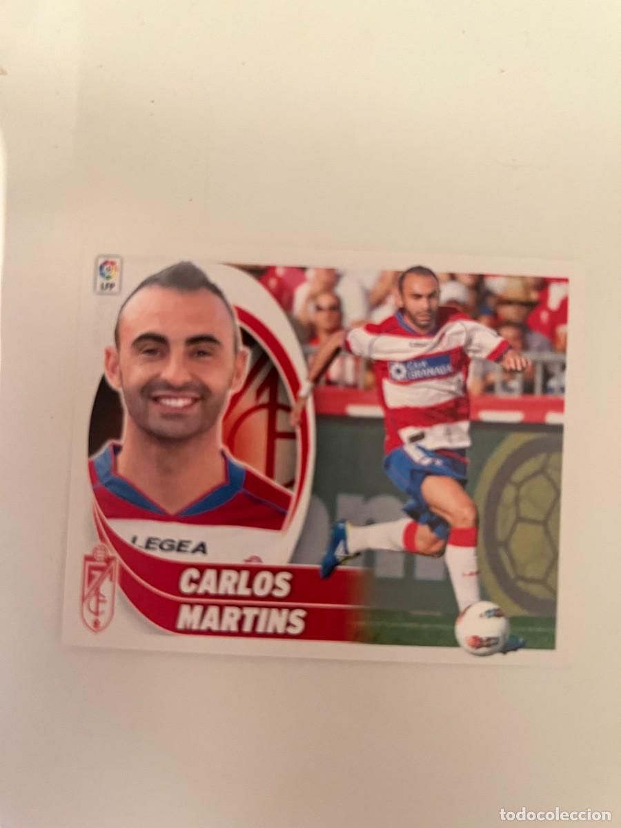 Cromos de f&uacute;tbol: CARLOS MARTINS 12A 12 A GRANADA BAJA LIGA 12 13 2012 2013