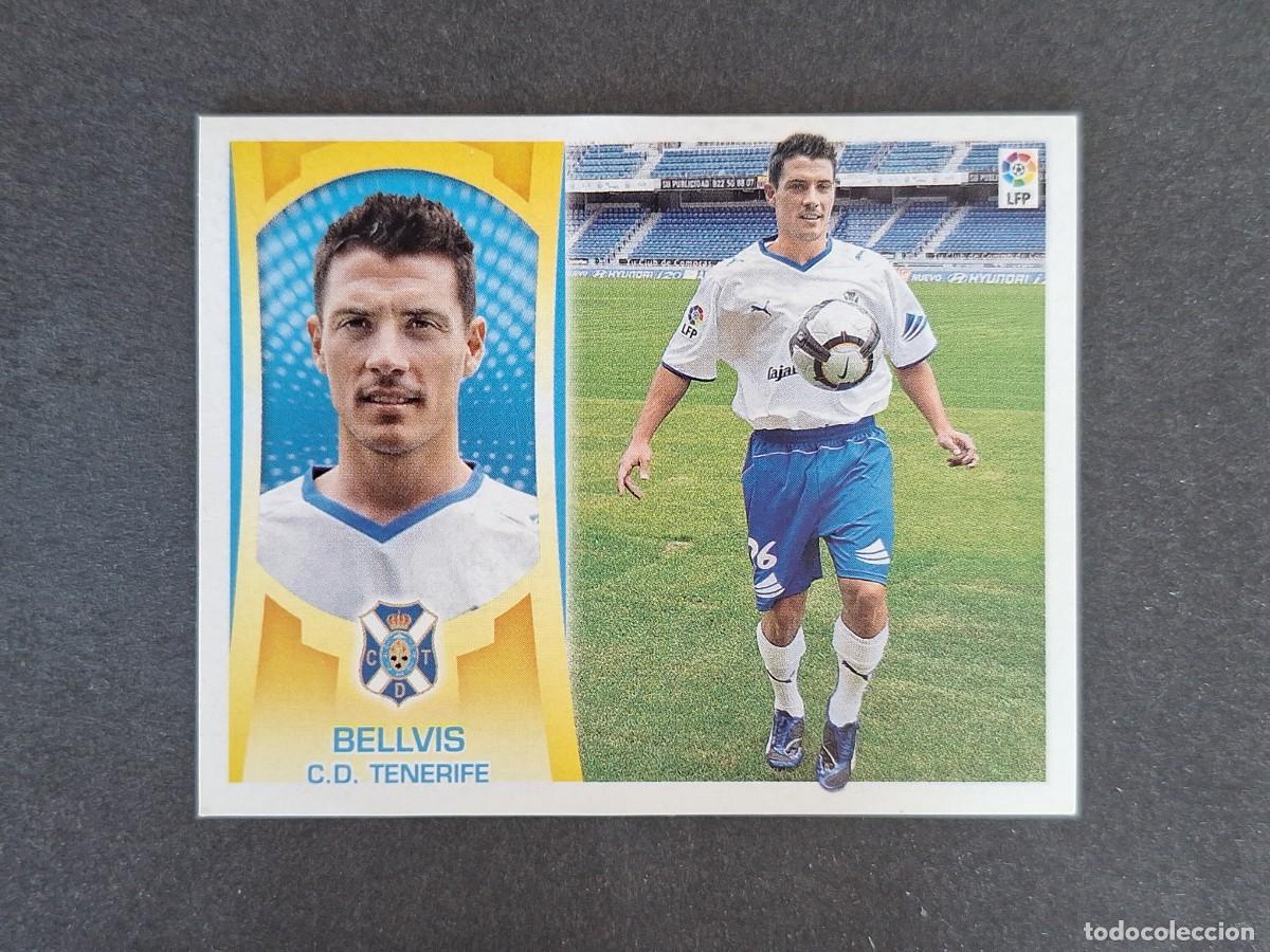 Cromos de f&uacute;tbol: L4 BELLVIS C. D. TENERIFE LIGA ESTE 2009 2010 09 10 NUNCA PEGADO SIN PEGAR