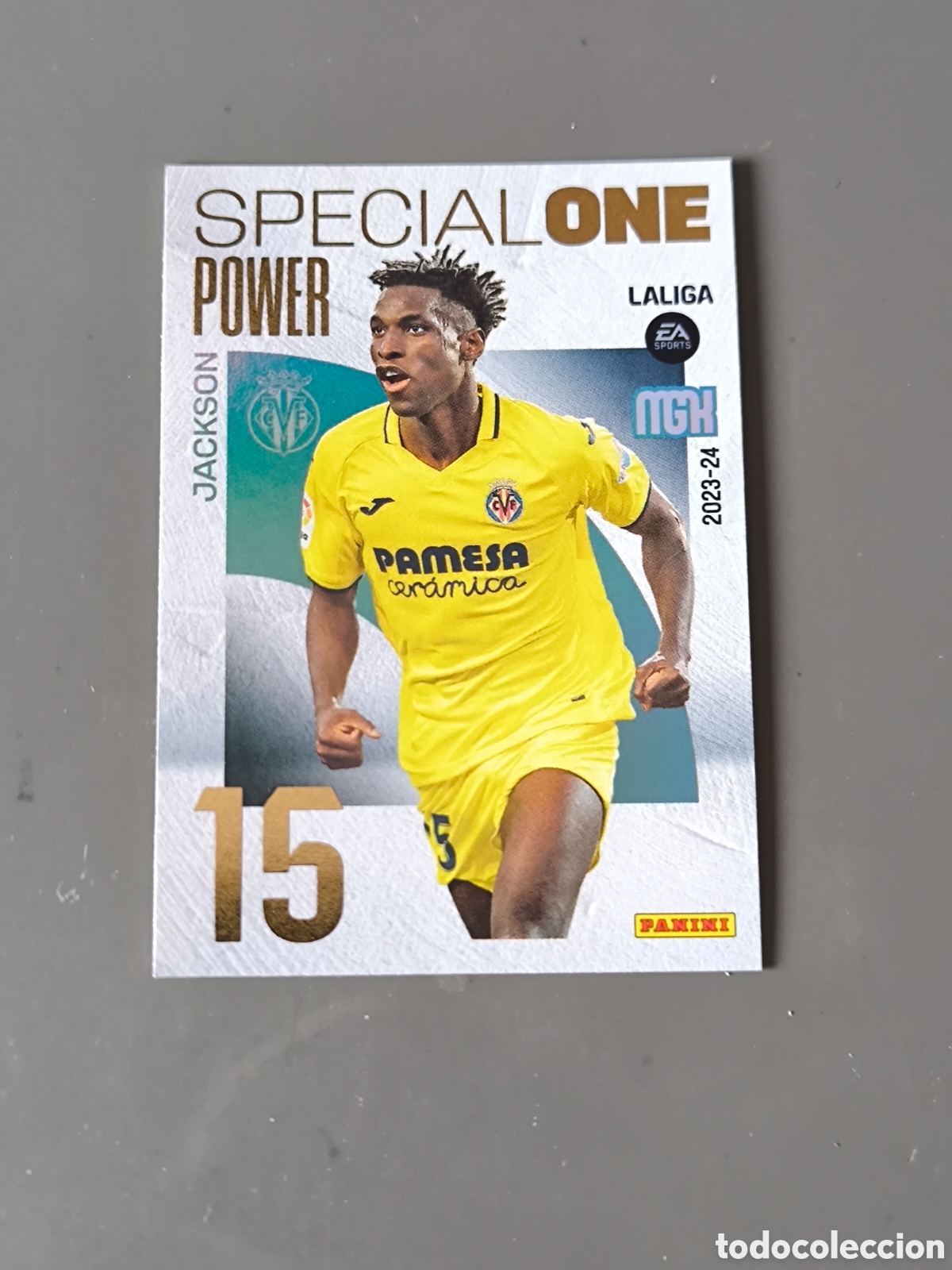 Cromos de f&uacute;tbol: JACKSON P 393 Special One Power Villarreal CF Megacracks MGK 23 24
