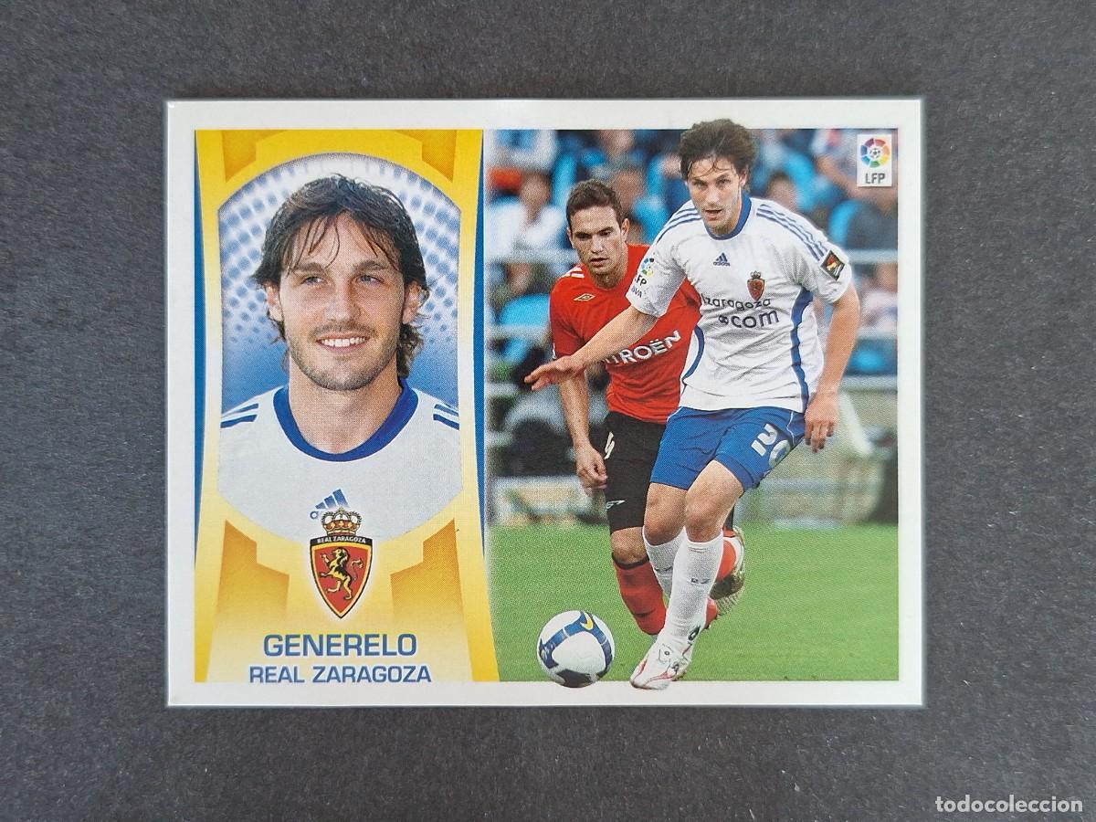 Cromos de f&uacute;tbol: L4 GENERELO REAL ZARAGOZA LIGA ESTE 2009 2010 09 10 NUNCA PEGADO SIN PEGAR