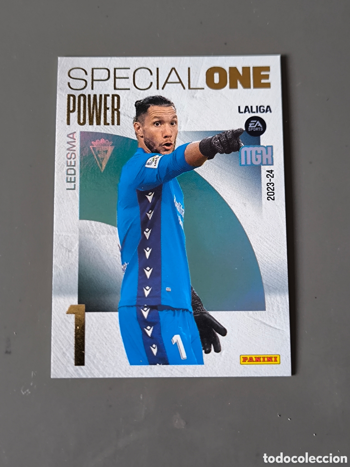 Cromos de f&uacute;tbol: LEDESMA P 397 Special One Power C&aacute;diz Megacracks MGK 23 24