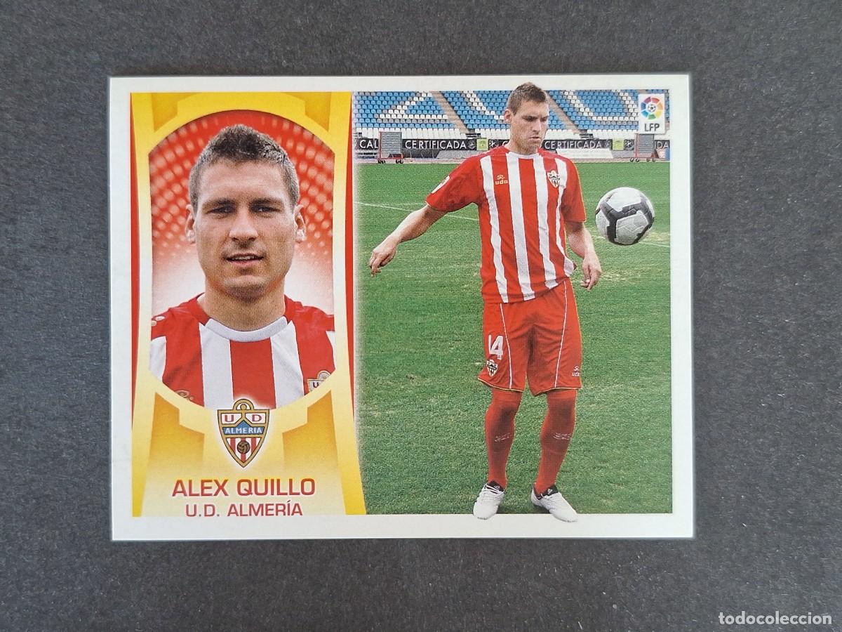 Cromos de f&uacute;tbol: L4 ALEX QUILLO U. D. ALMERIA COLOCA LIGA ESTE 2009 2010 09 10 NUNCA PEGADO SIN PEGAR