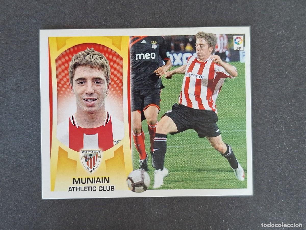 Cromos de f&uacute;tbol: L4 MUNIAIN ATHLETIC CLUB DE BILBAO COLOCA LIGA ESTE 2009 2010 09 10 NUNCA PEGADO SIN PEGAR