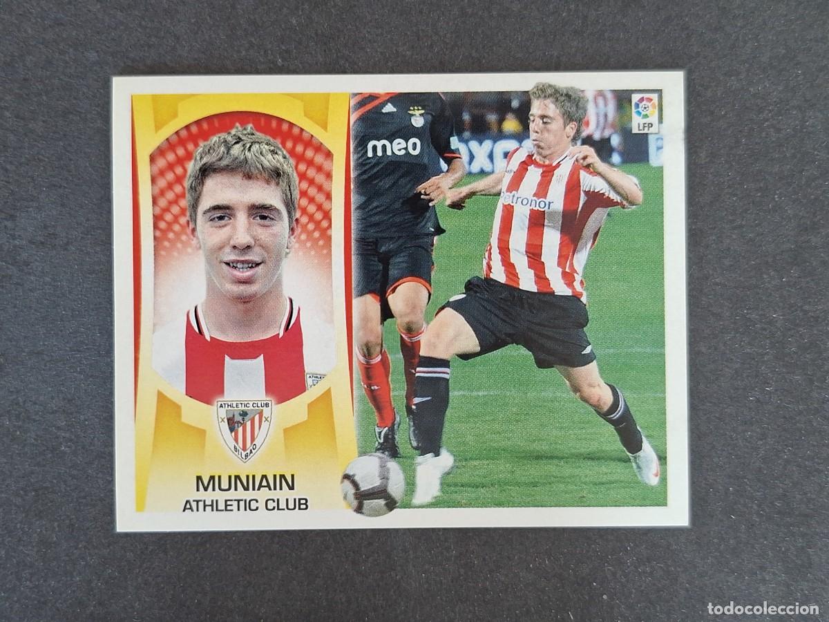 Cromos de f&uacute;tbol: L4 MUNIAIN ATHLETIC CLUB DE BILBAO COLOCA LIGA ESTE 2009 2010 09 10 NUNCA PEGADO SIN PEGAR