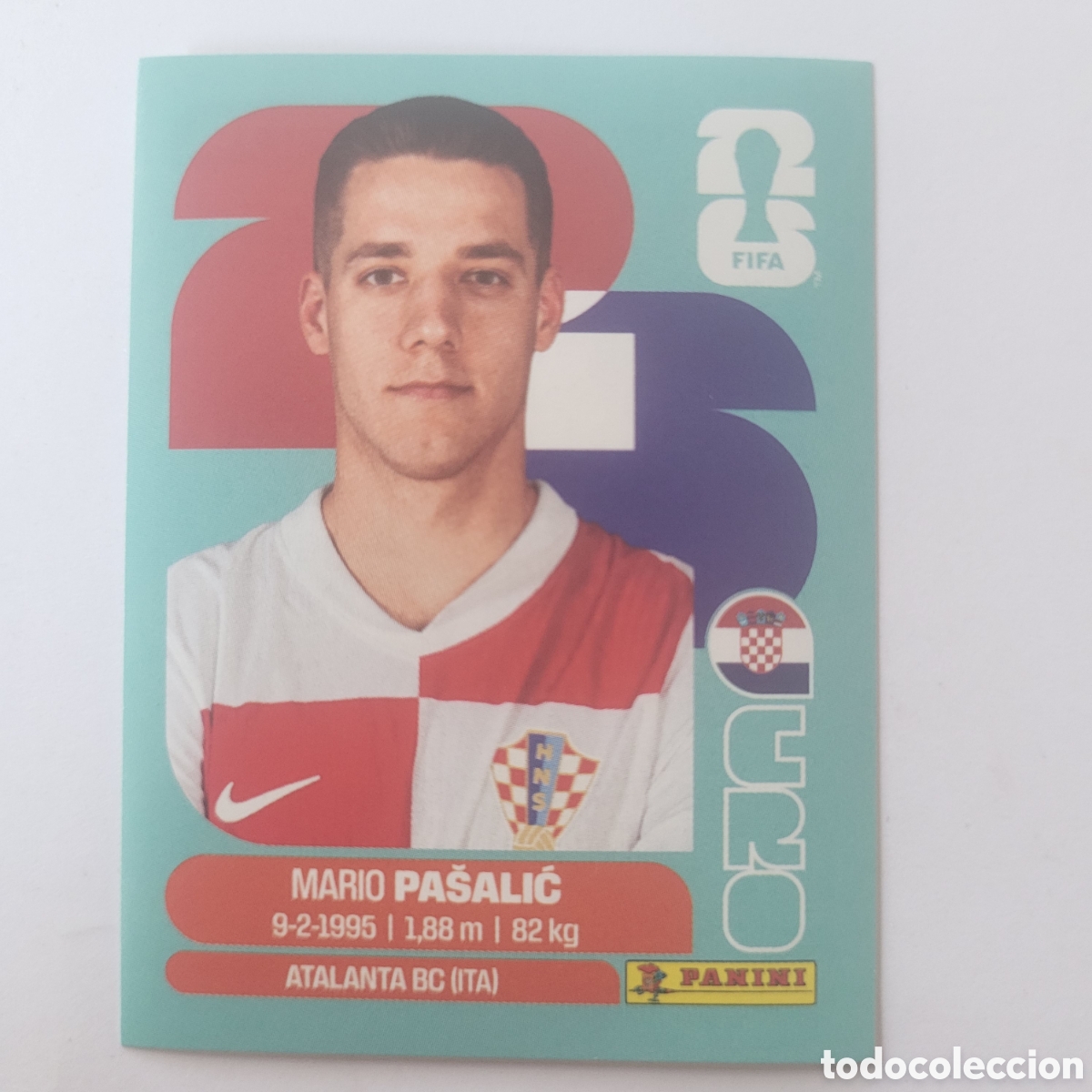 Cromos de f&uacute;tbol: CRO 14 Mario Pasalic / FIFA World Cup 2026