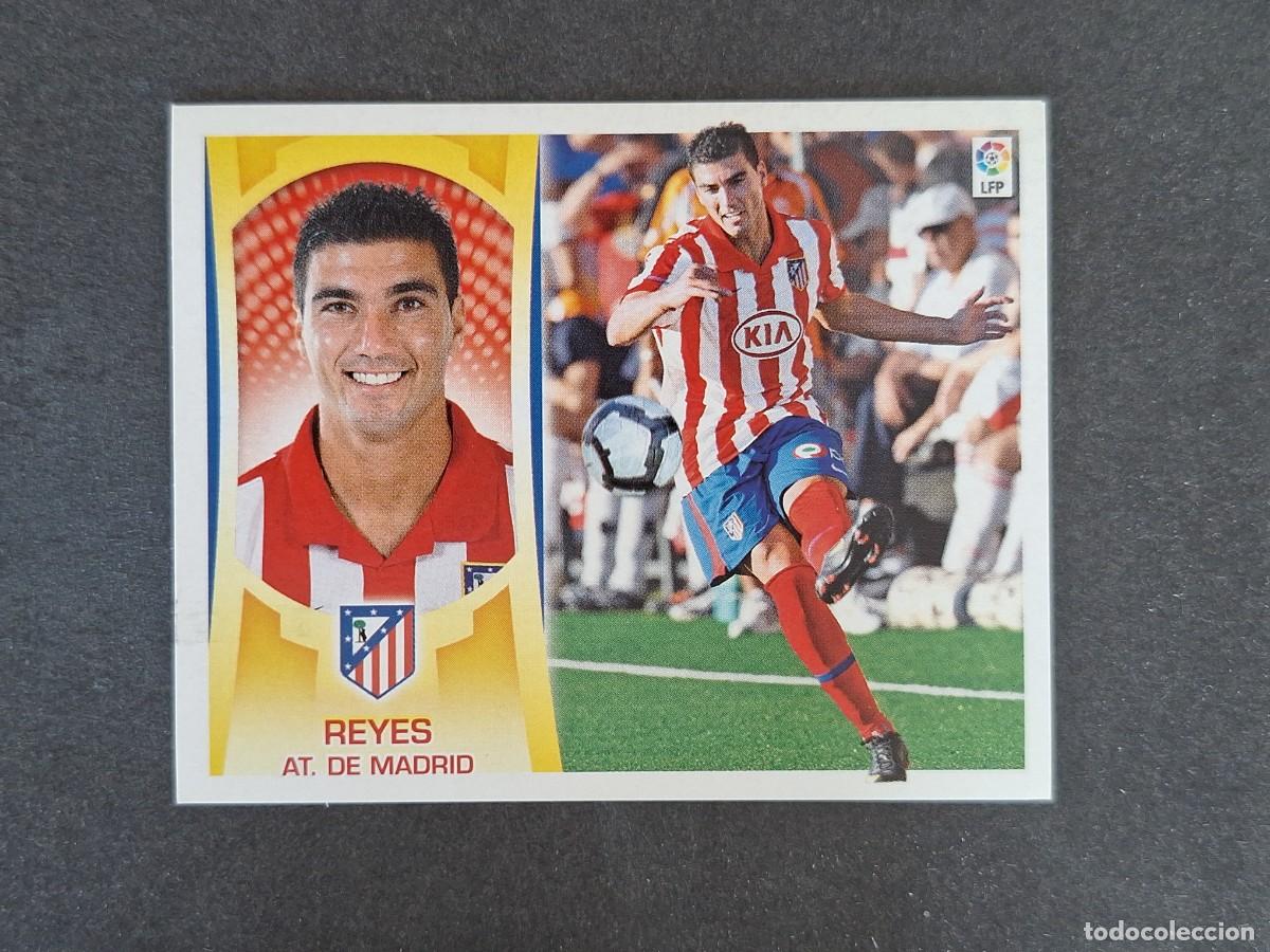 Cromos de f&uacute;tbol: L4 REYES ATLETICO DE MADRID COLOCA LIGA ESTE 2009 2010 09 10 NUNCA PEGADO SIN PEGAR