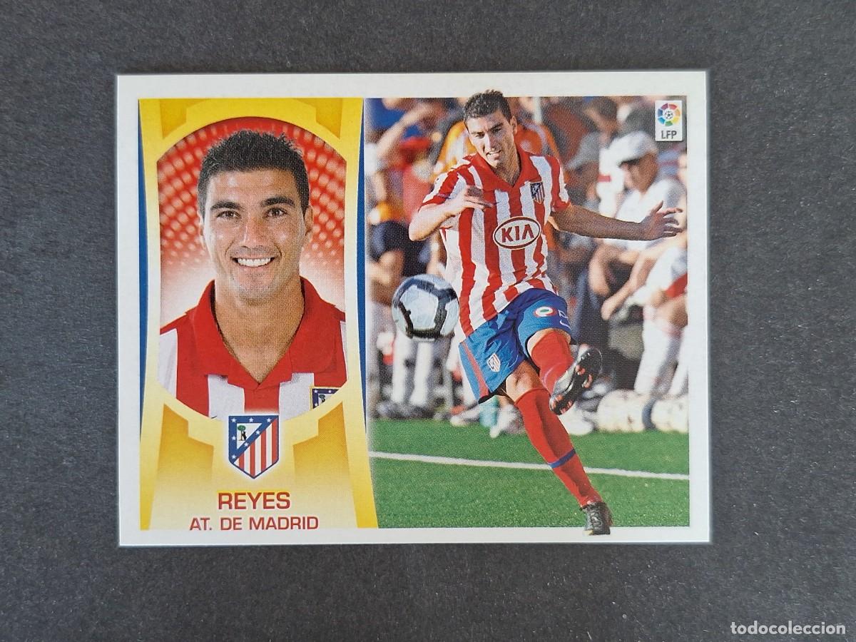 Cromos de f&uacute;tbol: L4 REYES ATLETICO DE MADRID COLOCA LIGA ESTE 2009 2010 09 10 NUNCA PEGADO SIN PEGAR