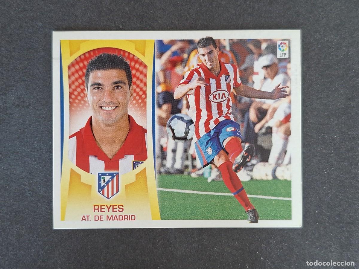 Cromos de f&uacute;tbol: L4 REYES ATLETICO DE MADRID COLOCA LIGA ESTE 2009 2010 09 10 NUNCA PEGADO SIN PEGAR