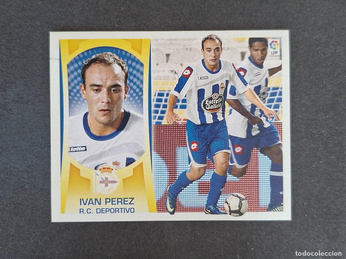 Cromos de f&uacute;tbol: L4 IVAN PEREZ DEPORTIVO DE LA CORU&Ntilde;A COLOCA LIGA ESTE 2009 2010 09 10 NUNCA PEGADO SIN PEGAR
