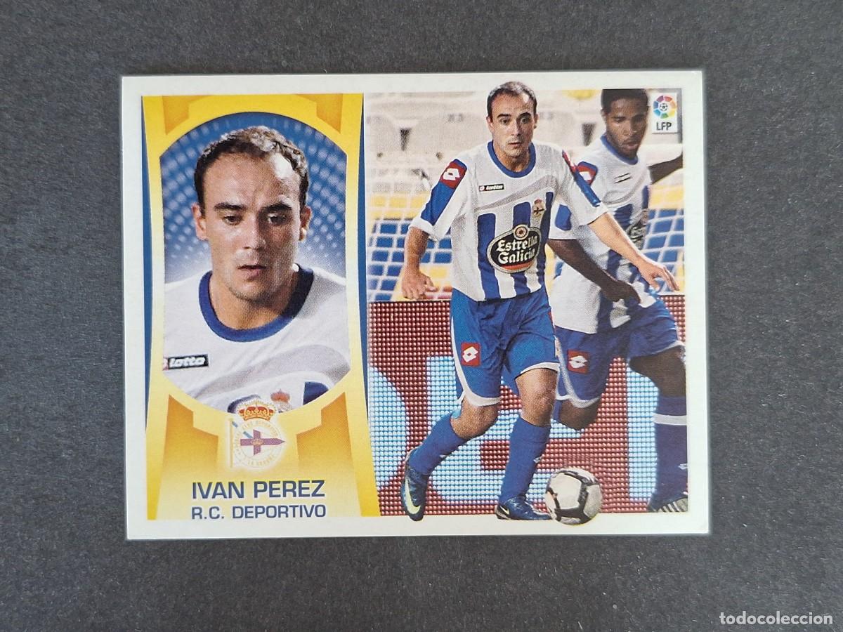 Cromos de f&uacute;tbol: L4 IVAN PEREZ DEPORTIVO DE LA CORU&Ntilde;A COLOCA LIGA ESTE 2009 2010 09 10 NUNCA PEGADO SIN PEGAR