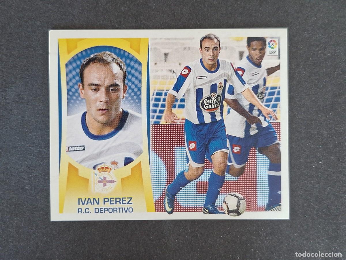 Cromos de f&uacute;tbol: L4 IVAN PEREZ DEPORTIVO DE LA CORU&Ntilde;A COLOCA LIGA ESTE 2009 2010 09 10 NUNCA PEGADO SIN PEGAR