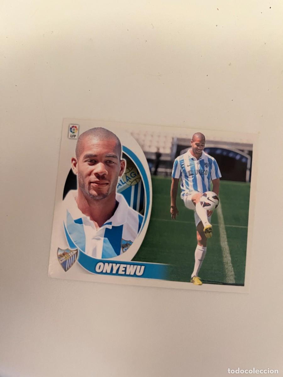 Cromos de f&uacute;tbol: ONYEWU MALAGA C. F. COLOCA LIGA 12 13 2012 2013