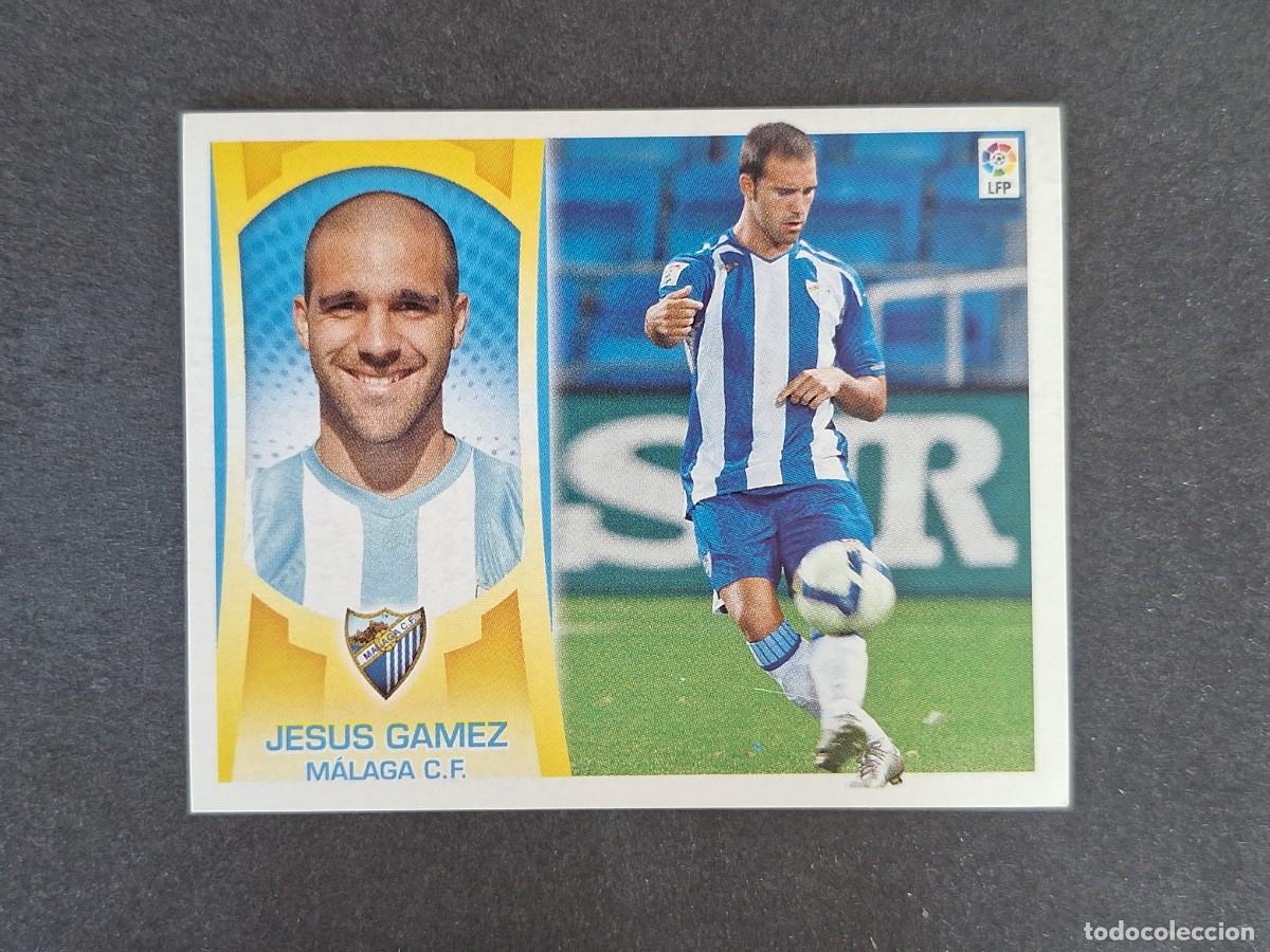 Cromos de f&uacute;tbol: L4 JESUS GAMEZ MALAGA C. F. COLOCA LIGA ESTE 2009 2010 09 10 NUNCA PEGADO SIN PEGAR