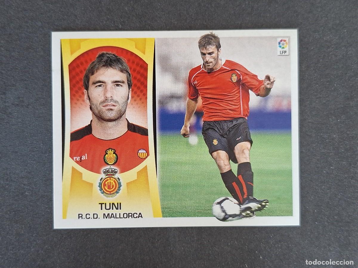 Cromos de f&uacute;tbol: L4 TUNI R. C. D. MALLORCA COLOCA LIGA ESTE 2009 2010 09 10 NUNCA PEGADO SIN PEGAR