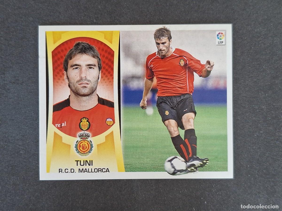 Football Stickers: L4 TUNI R. C. D. MALLORCA COLOCA LIGA ESTE 2009 2010 09 10 NUNCA PEGADO SIN PEGAR