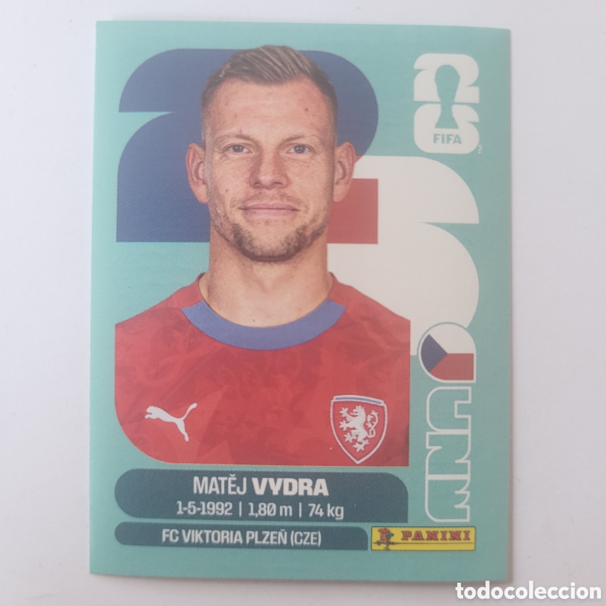 Football Stickers: CZE 15 Matej Vydra [Sticker] / FIFA World Cup 2026