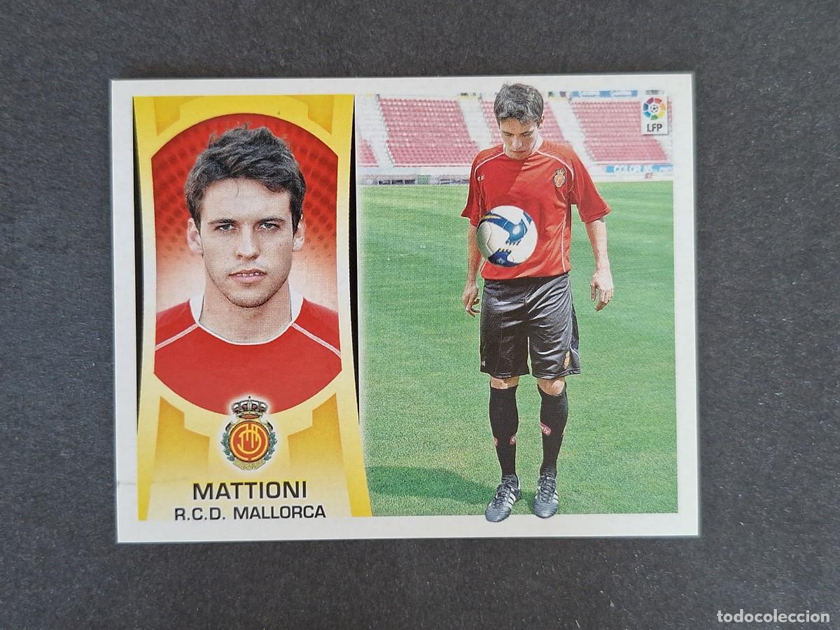 Football Stickers: L4 MATTIONI R. C. D. MALLORCA COLOCA LIGA ESTE 2009 2010 09 10 NUNCA PEGADO SIN PEGAR