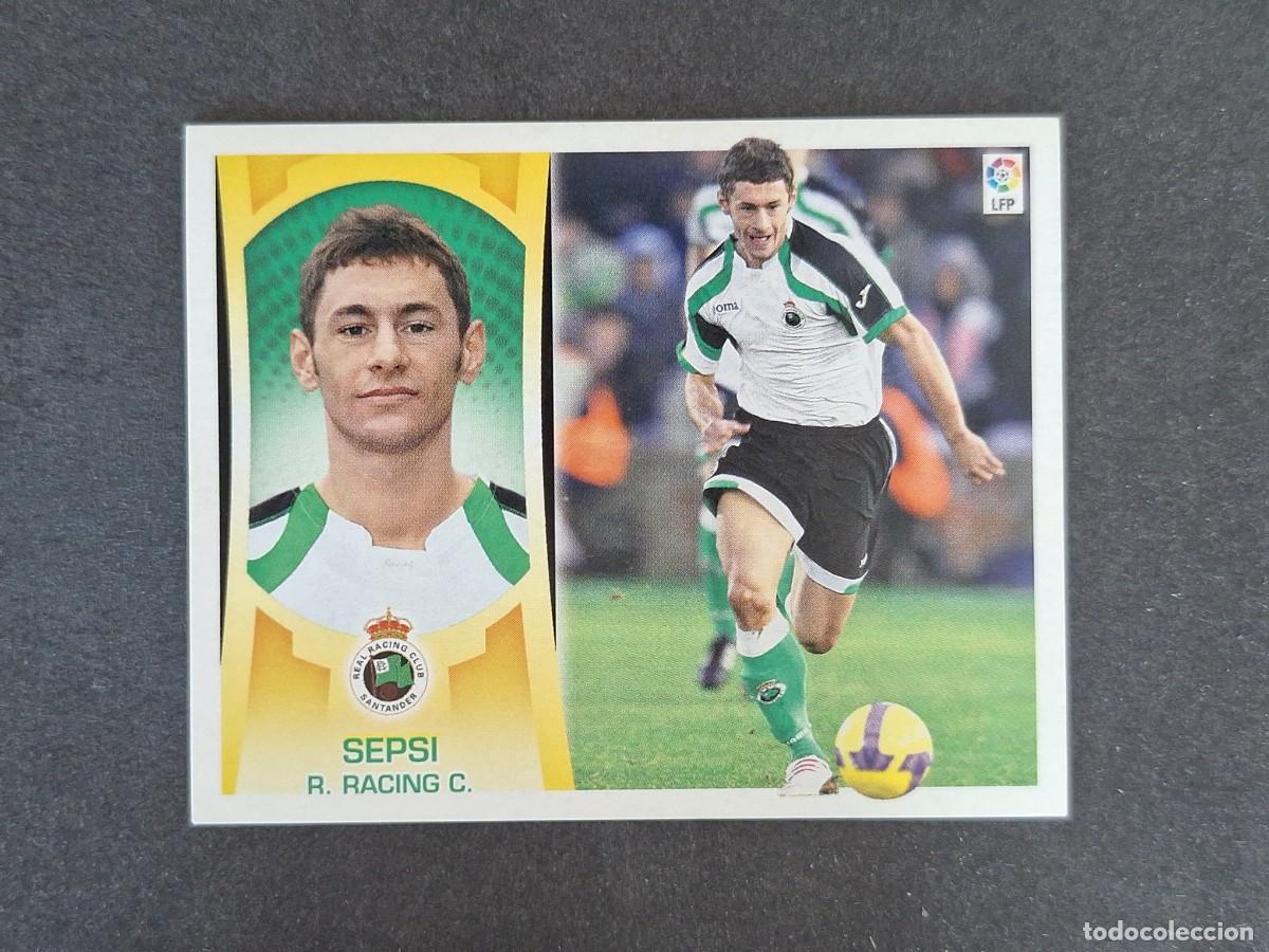 Fu&szlig;ball-Sticker: L4 SEPSI RACING DE SANTANDER COLOCA LIGA ESTE 2009 2010 09 10 NUNCA PEGADO SIN PEGAR