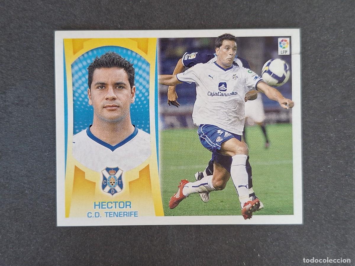 Cromos de f&uacute;tbol: L4 HECTOR C. D. TENERIFE COLOCA LIGA ESTE 2009 2010 09 10 NUNCA PEGADO SIN PEGAR