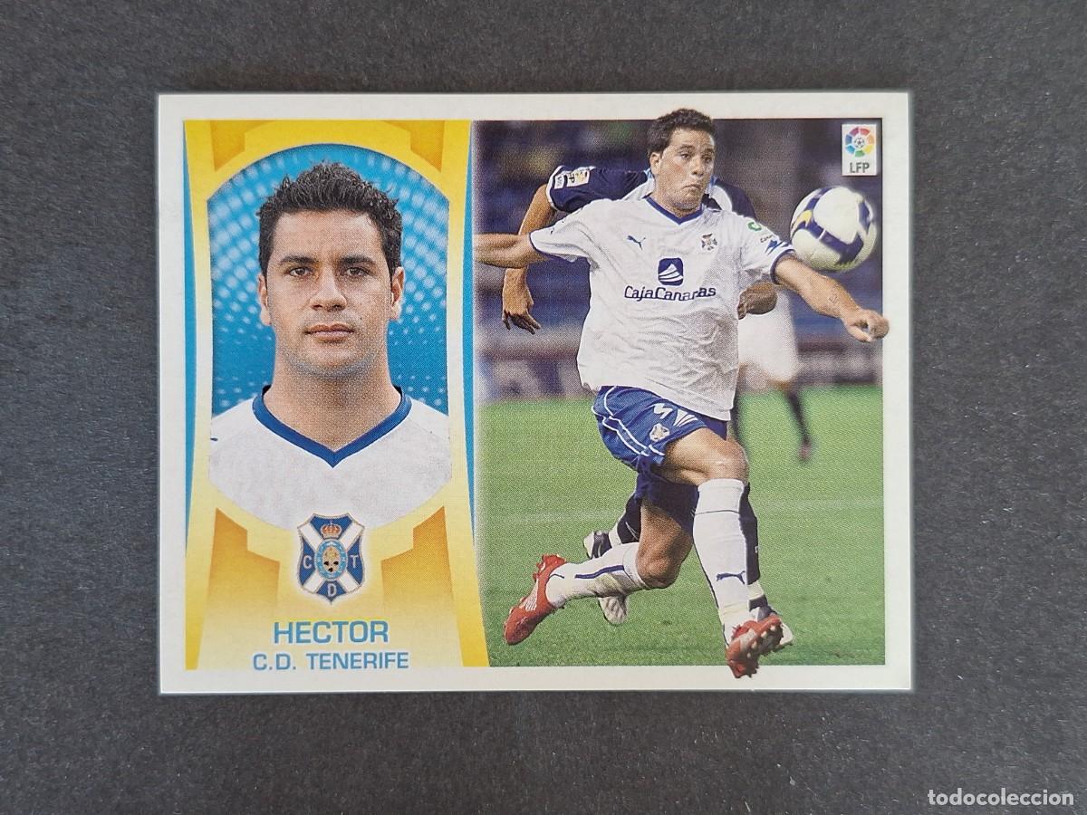 Cromos de f&uacute;tbol: L4 HECTOR C. D. TENERIFE COLOCA LIGA ESTE 2009 2010 09 10 NUNCA PEGADO SIN PEGAR