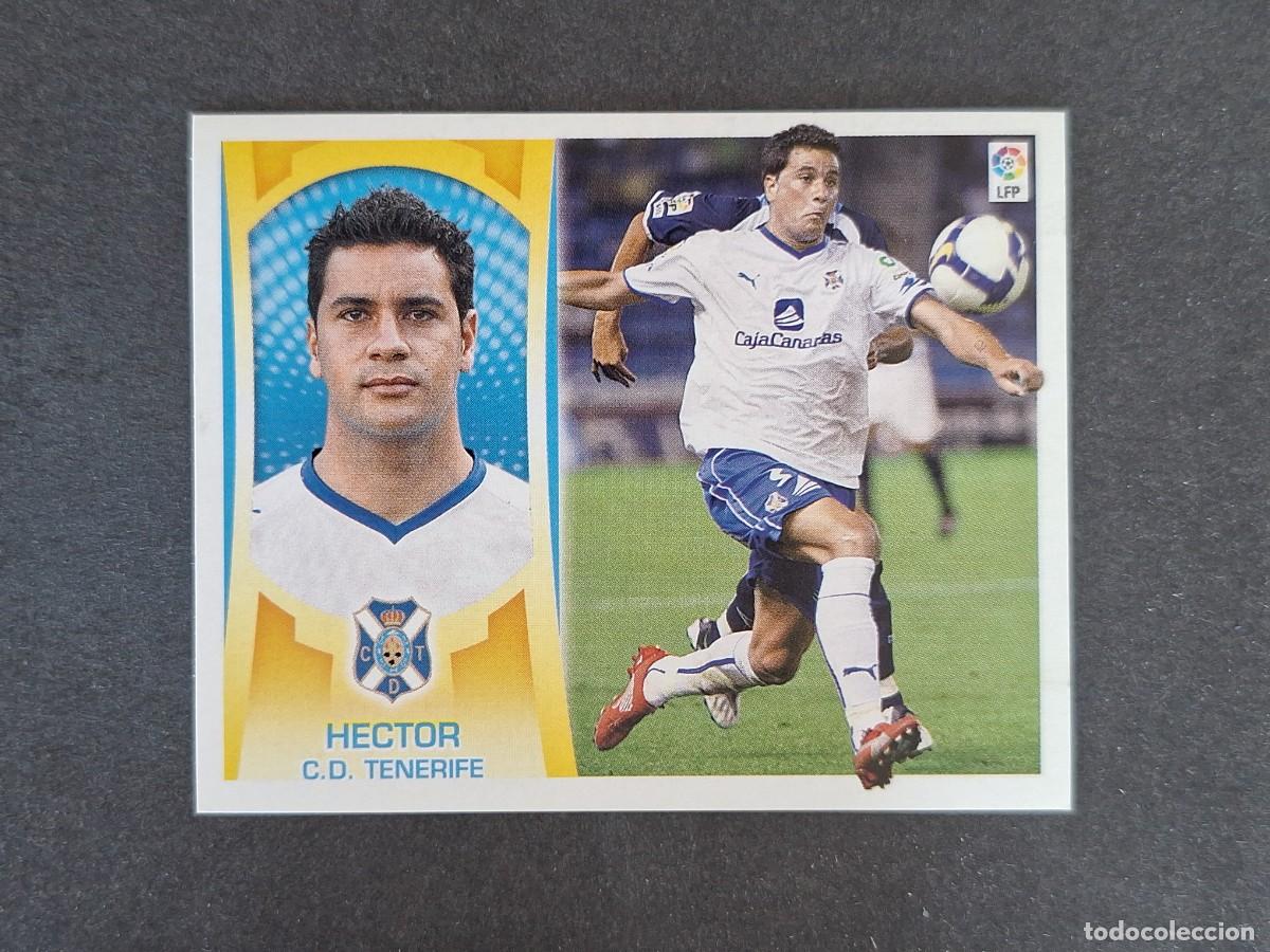Cromos de f&uacute;tbol: L4 HECTOR C. D. TENERIFE COLOCA LIGA ESTE 2009 2010 09 10 NUNCA PEGADO SIN PEGAR