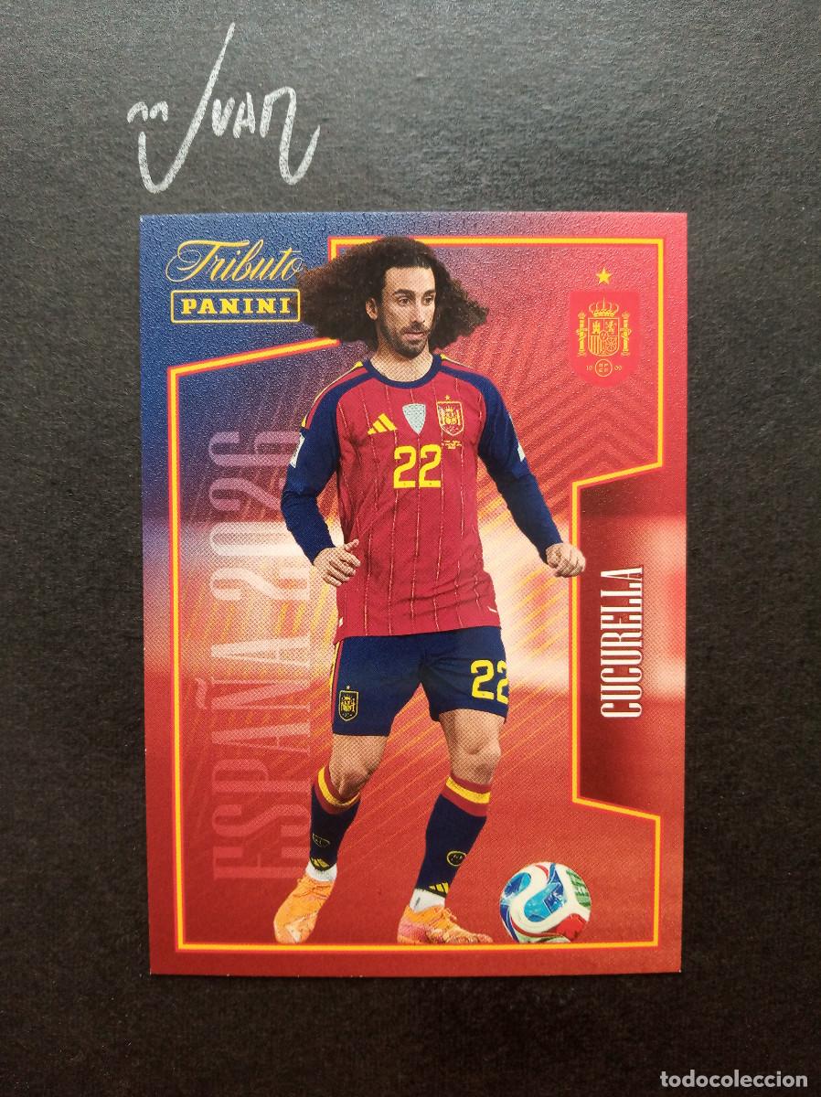 Cromos de f&uacute;tbol: N&ordm; 48 CUCURELLA ESPA&Ntilde;A REAL MADRID ⚽ PANINI &reg; TRIBUTO SELECCION ESPA&Ntilde;OLA 2025 2026 MUNDIAL 25 26